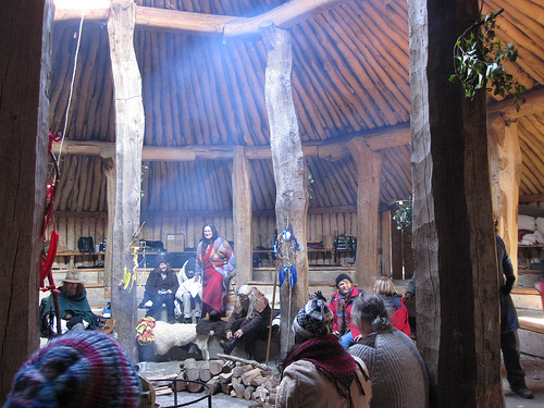 Inside the Earthhouse