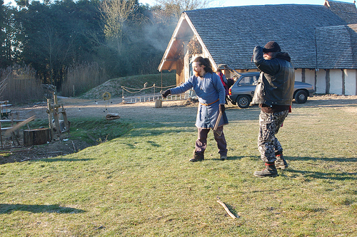 Axe throwing