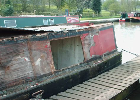 The original back cabin.