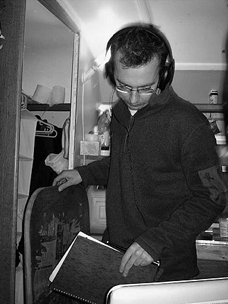 Rob in the Studio