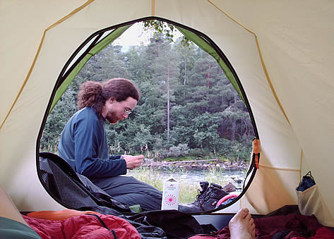 Tent with a view