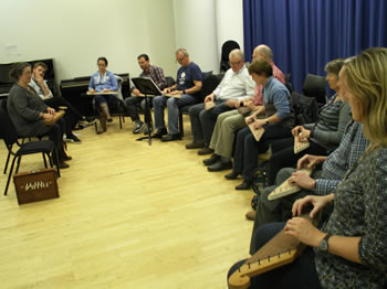 workshop at Sage Gateshead